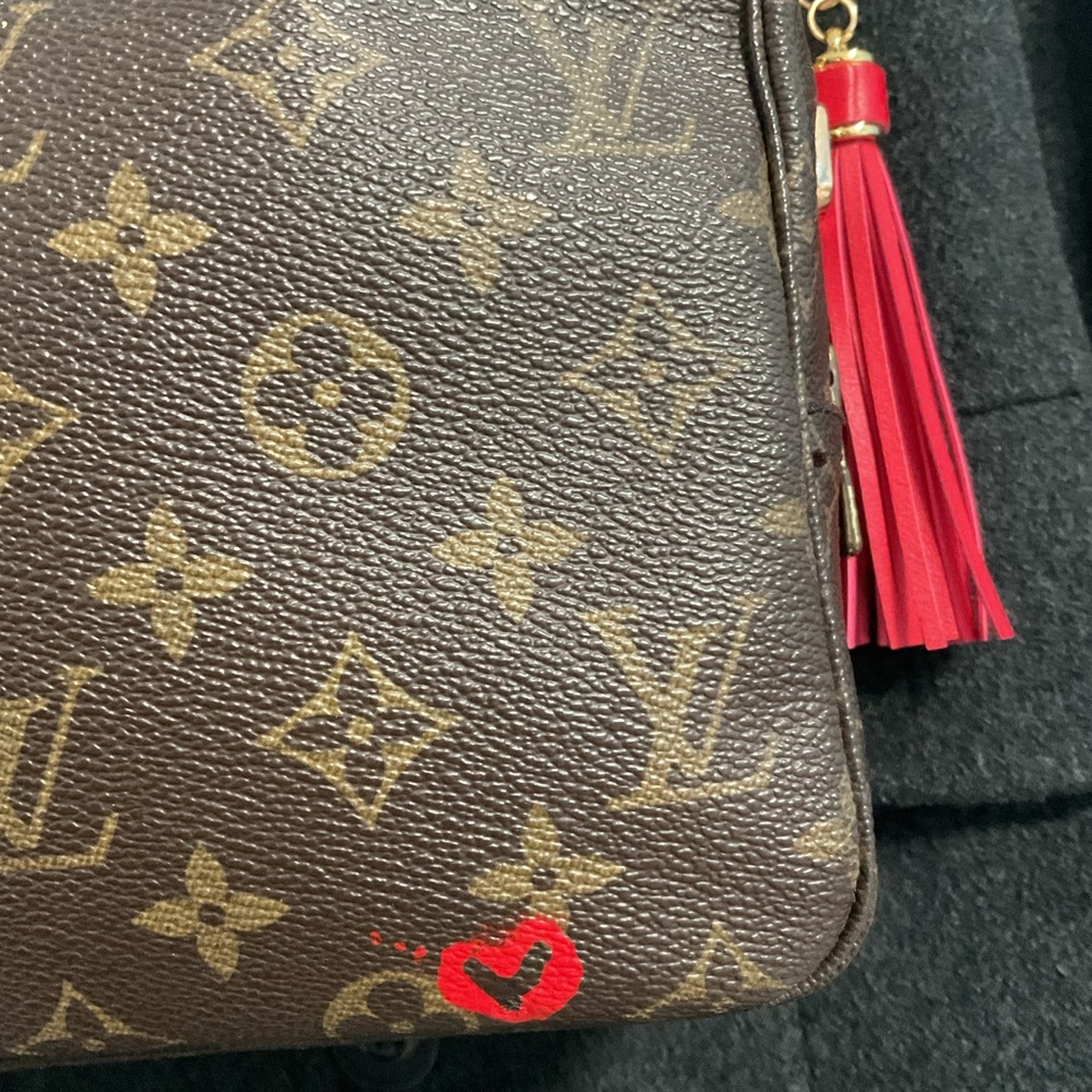 ✅AUTHENTIC LV BAG 2WAYSCLUTCH 872NO - Picture 6 of 12